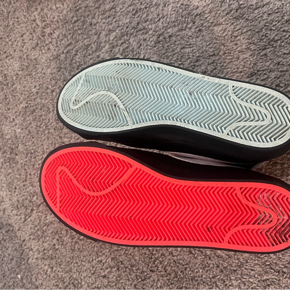 Nike Black and Pink High-Top Sneakers - Picture 5 of 5